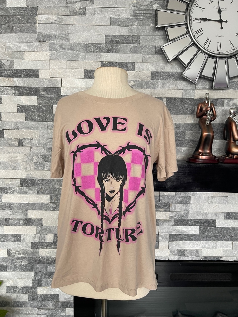 Wednesday Addams Family Women’s Size L Shirt